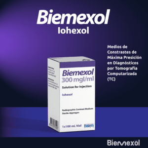 Biemexol (Iohexol) 300 mg / 100 ml. Medio de Contraste para Tomografía Computarizada (TC)