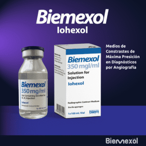 Biemexol (Iohexol) 350 mg / 100 ml. Medio de Contraste para Diagnóstico por Angiografía